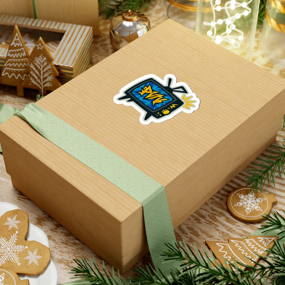 Professor Video Kiss-Cut Stickers - Vibrant Graphic for Gamers & Creatives