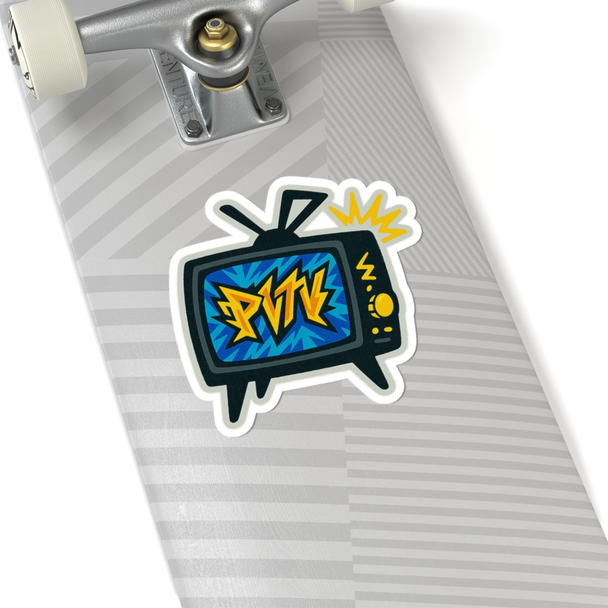 Professor Video Kiss-Cut Stickers - Vibrant Graphic for Gamers & Creatives