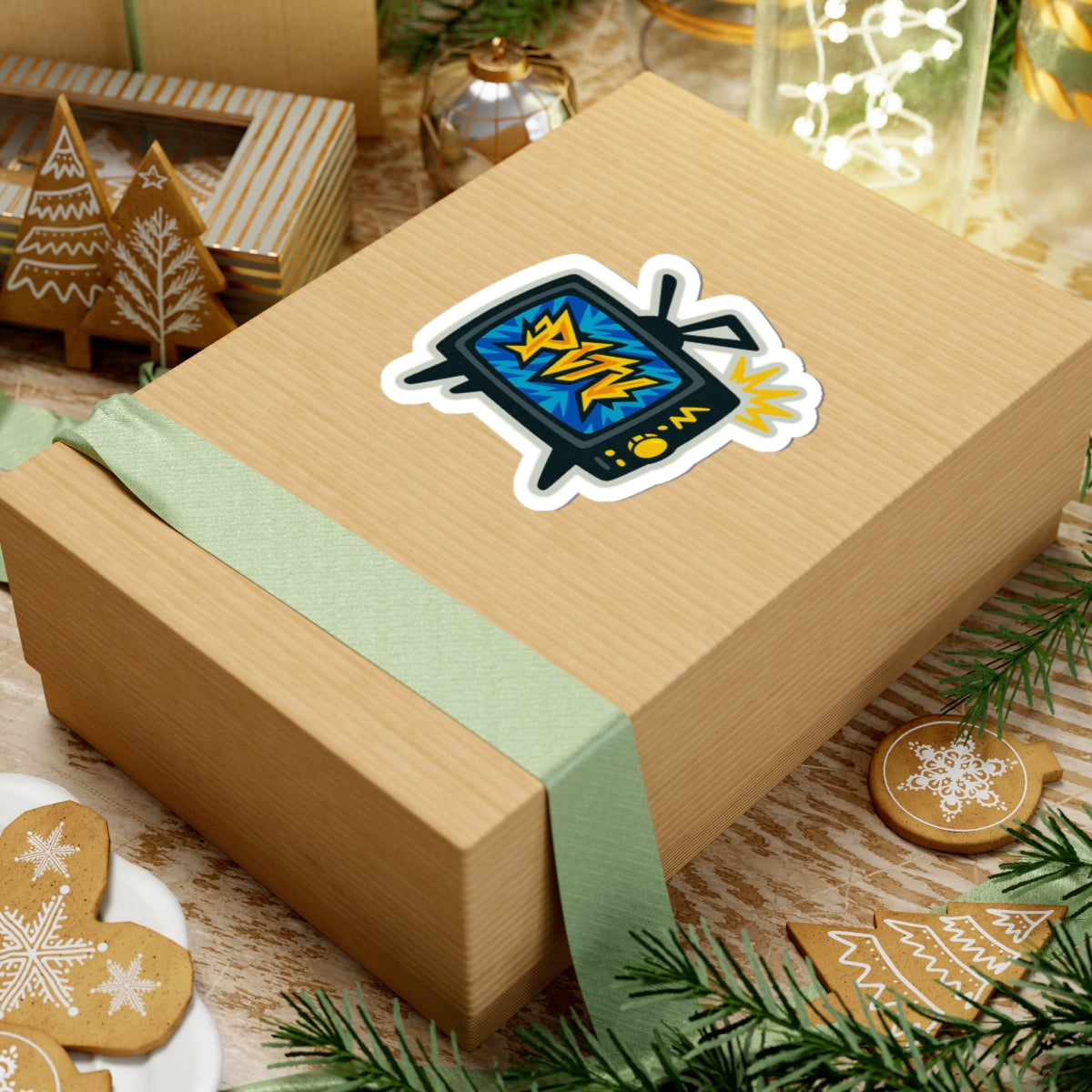 Professor Video Kiss-Cut Stickers - Vibrant Graphic for Gamers & Creatives