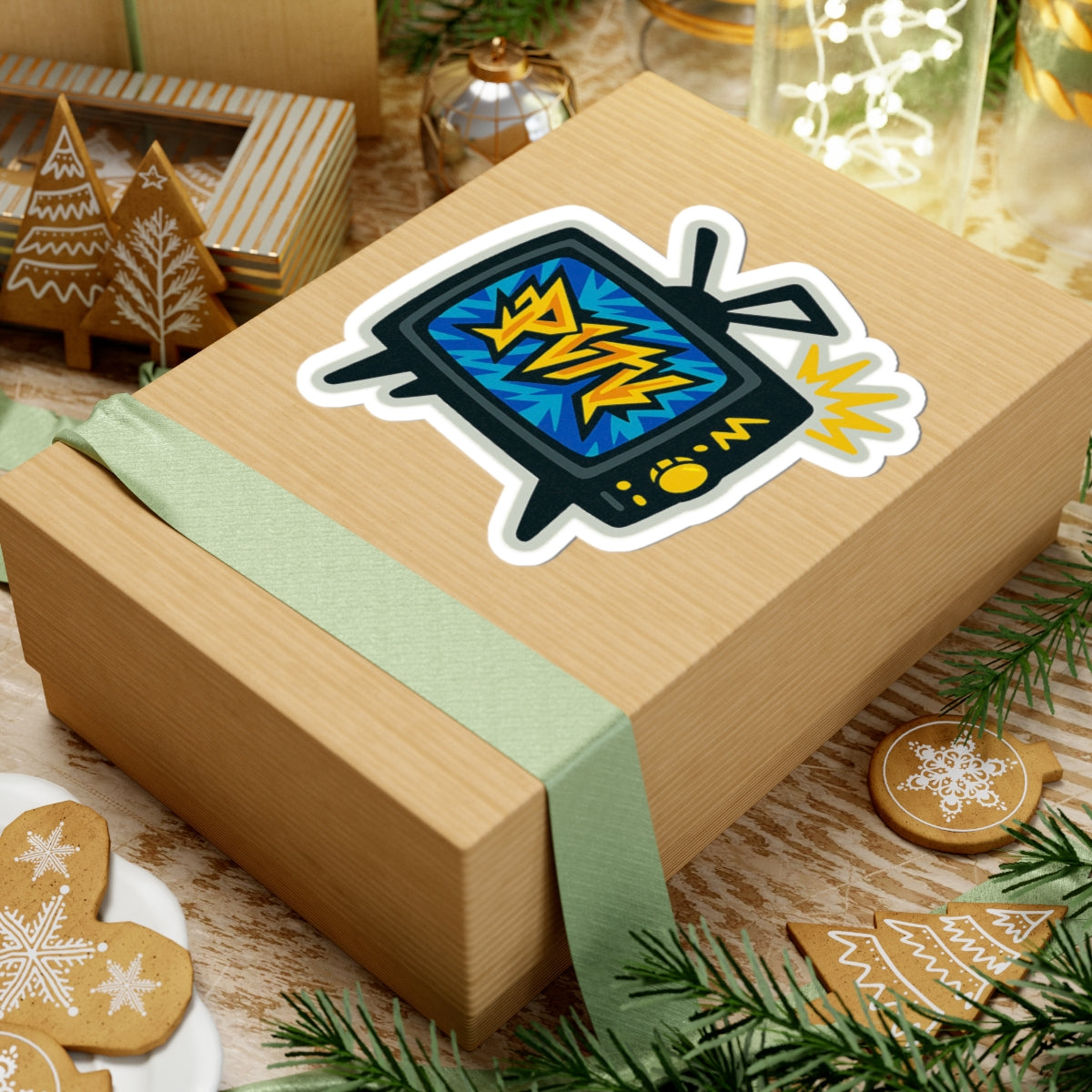 Professor Video Kiss-Cut Stickers - Vibrant Graphic for Gamers & Creatives